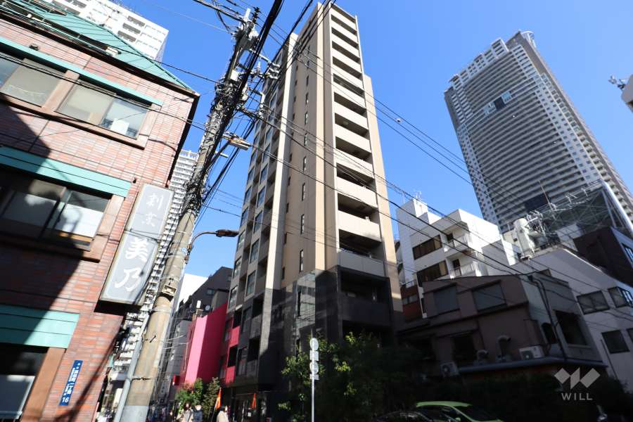 コンシェリア浜松町トウキョウプレミアムの外観（北西側から）