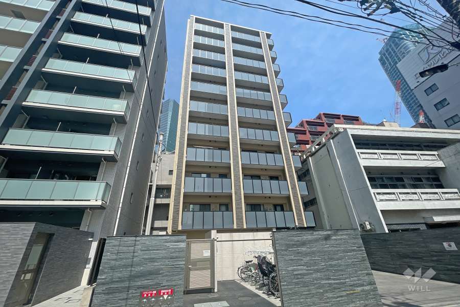 (処理済)オープンレジデンシア麻布六本木の外観（南西側から）