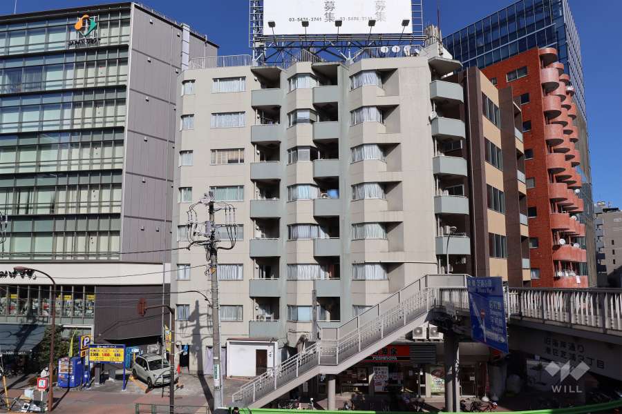 田町グリーンハイツの外観（南側から）