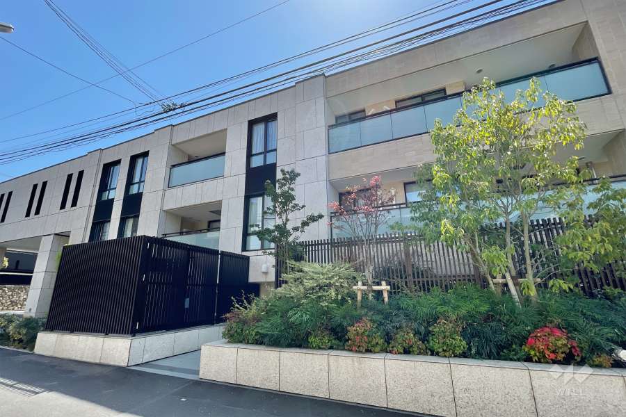 ブリリア高輪レフィールの外観（北西側から）