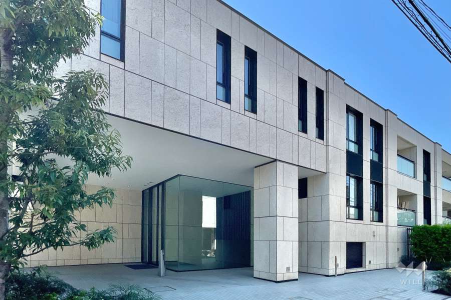 ブリリア高輪レフィールの外観（北東側から）