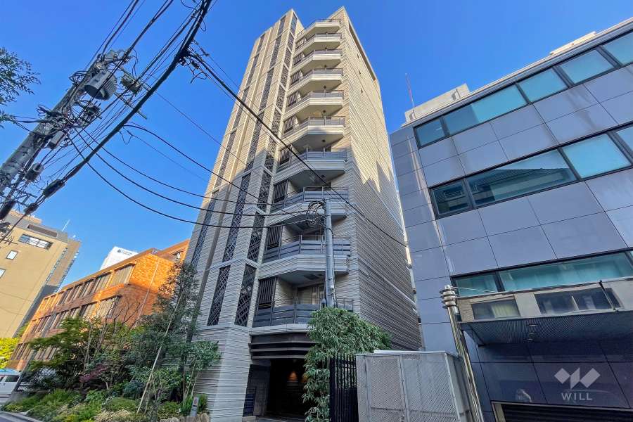 プレミスト赤坂翠嶺の外観(西側から)