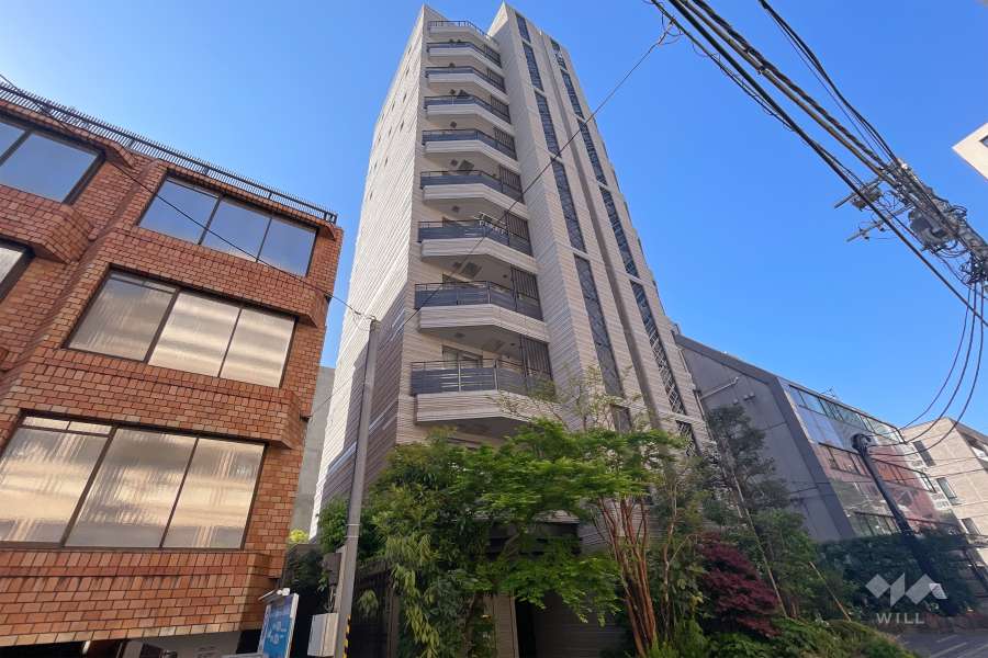 プレミスト赤坂翠嶺の外観（北側から）