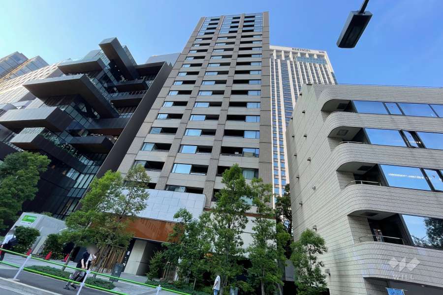 プラウド虎ノ門の外観（南東側から）-(2)