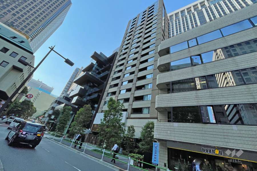 プラウド虎ノ門の外観（南東側から）