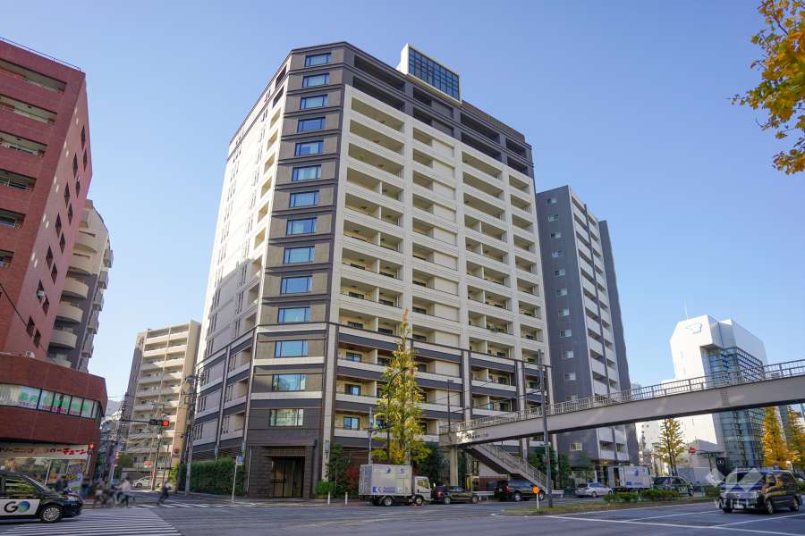 パークコート南麻布の外観（南東側から）