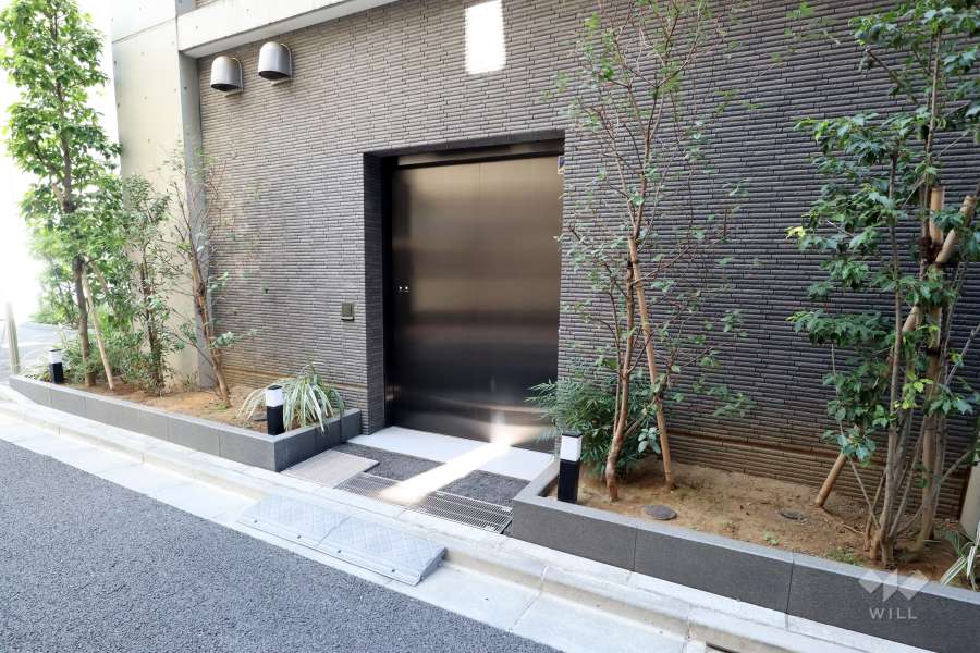 駐輪場の出入り口