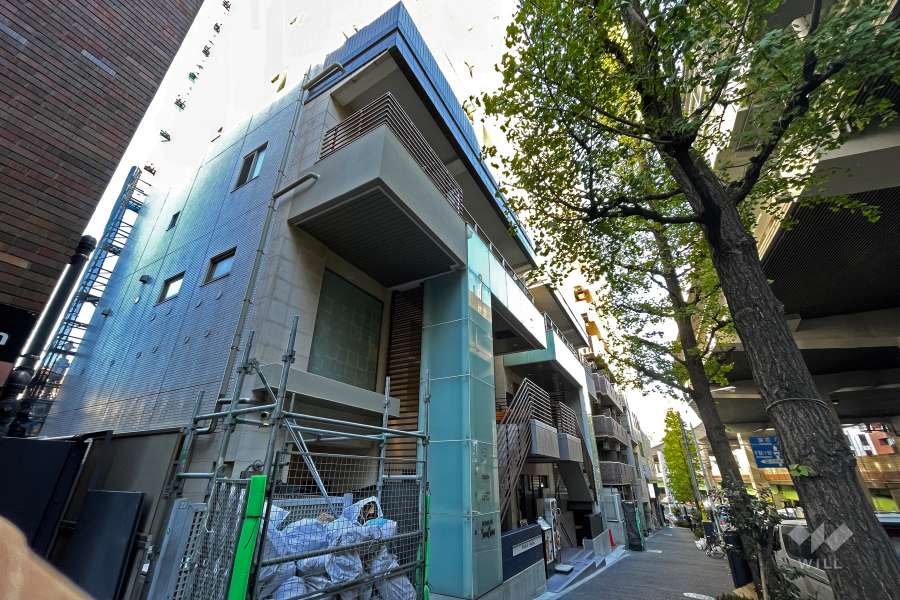 ガリシアヒルズ西麻布ウエストの外観（南西側から）