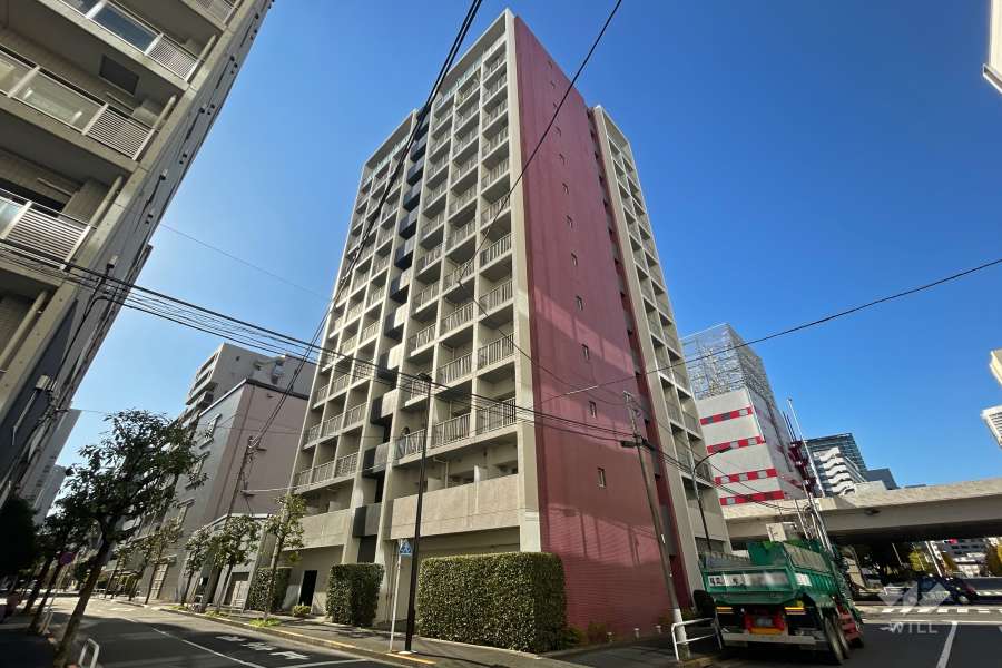 シーフォレシティ芝浦の外観（東側から）
