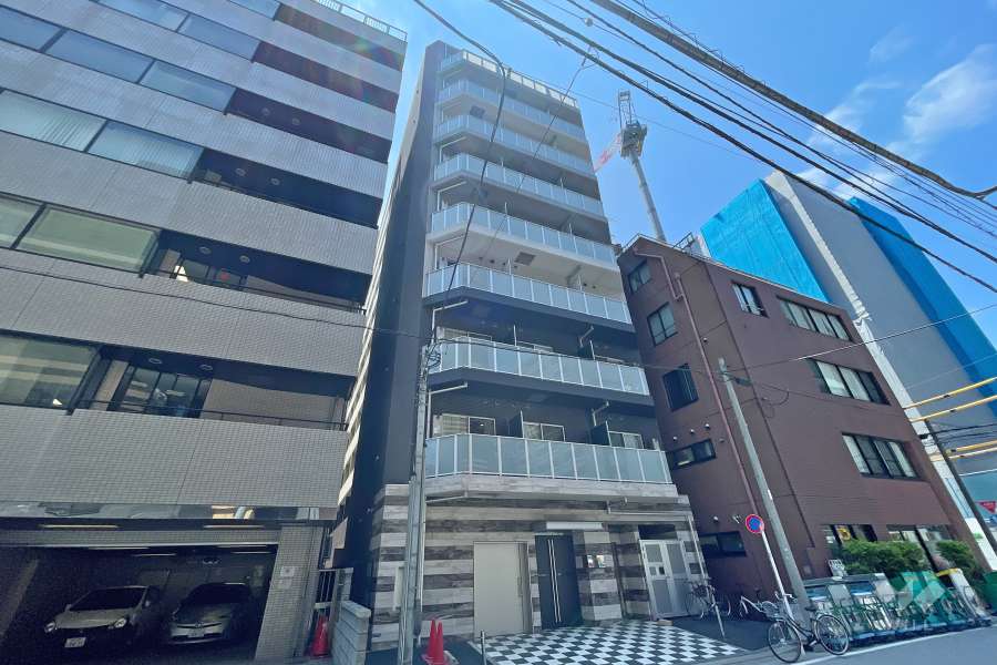 ハーモニーレジデンス東京ベイの外観（南東側から）