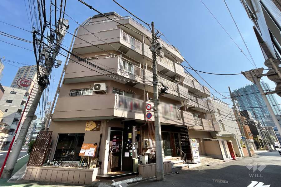 麻布イーストの外観（北西側から）