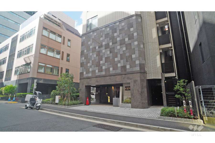 コンシェリア新橋トウキョウプレミアムの外観（南東側から）