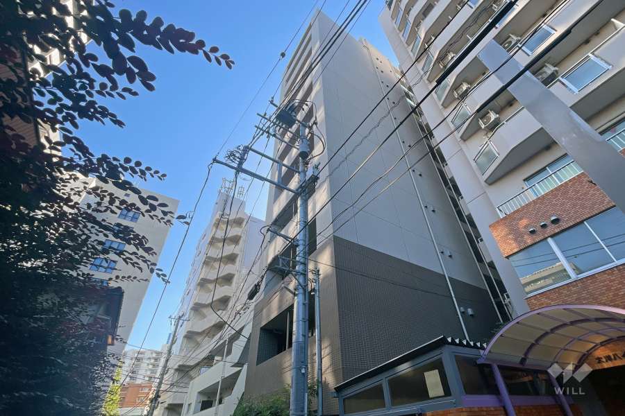 コンシェリア南麻布プラチナムスクエアの外観（北西側から）