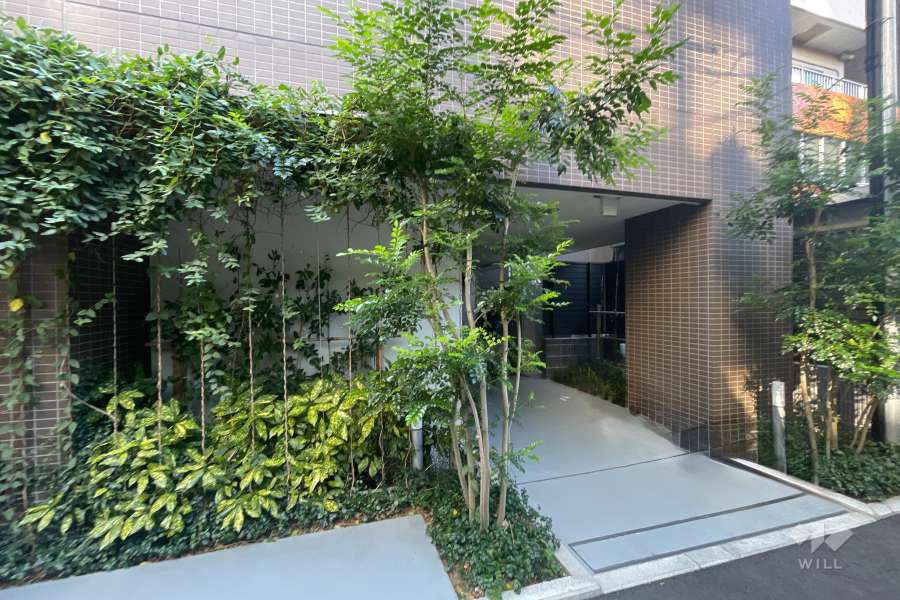 駐輪場の出入り口