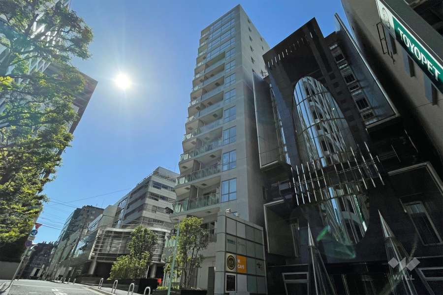 ジオ元赤坂の外観(北東側から)