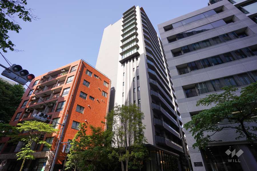 グランリビオ芝大門の外観（南西側から）