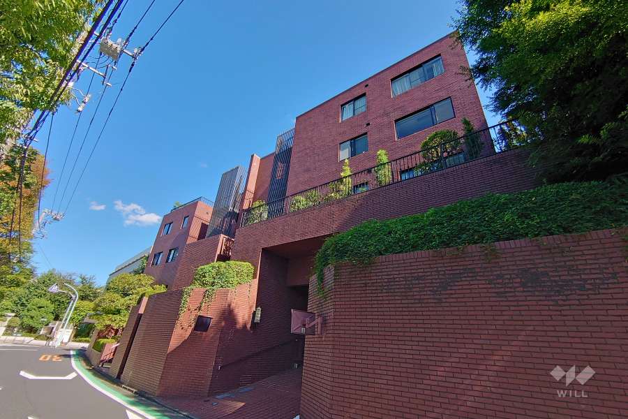 ドムス代々木上原の外観（北西側から）