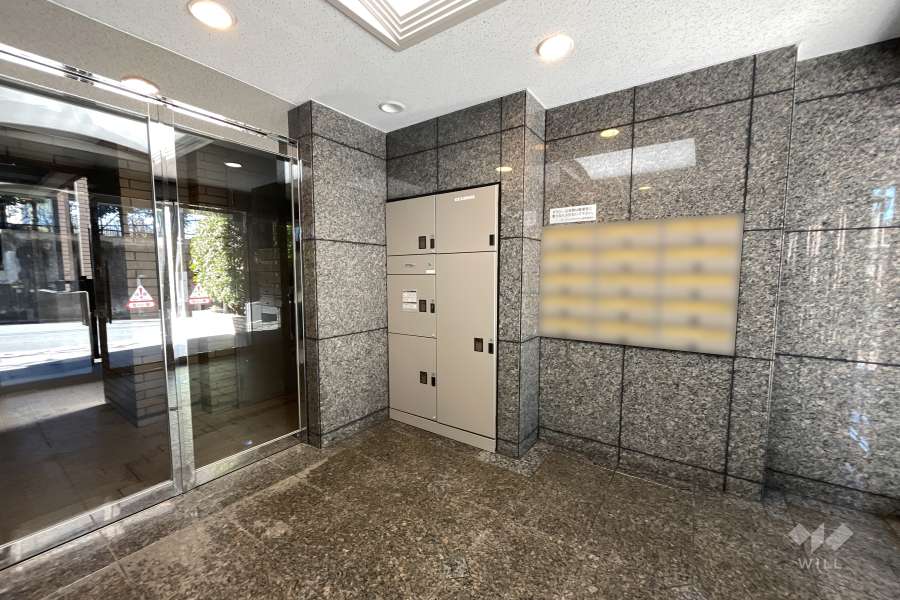 共用ポストと宅配ボックス