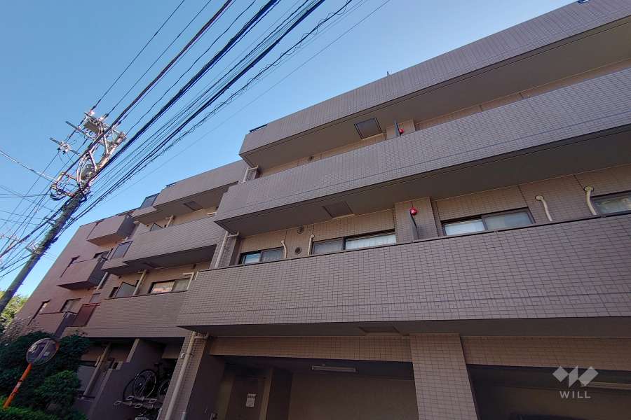 イトーピア幡ケ谷の外観（北西側から）