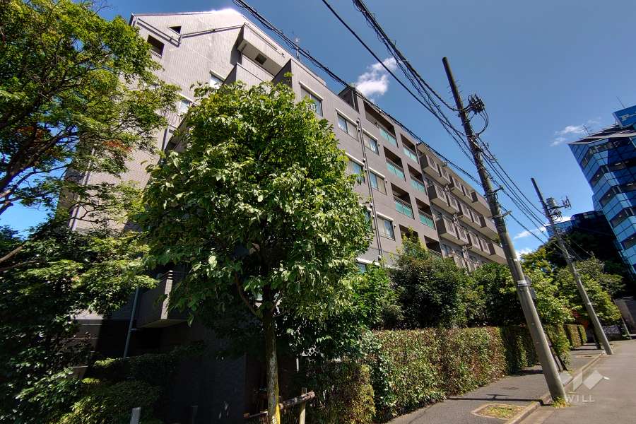 インペリアル代々木の杜の外観（北西側から）