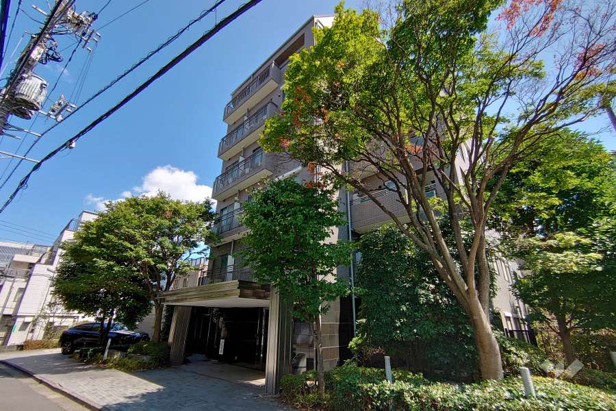 インペリアル代々木の杜の外観（北西側から）