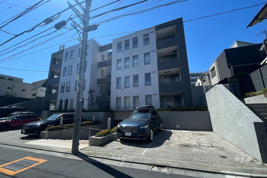 ビラハイツ参宮橋の外観（北西側から）