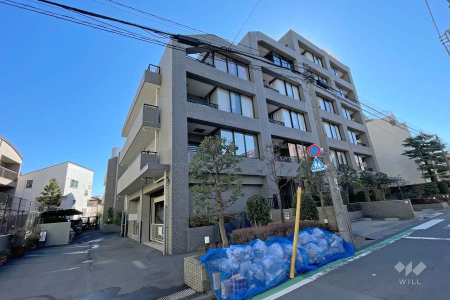 ウインベル代々木二丁目の外観（北西側から）