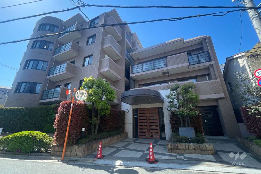 ガーデンホーム幡ヶ谷の外観（南東側から）