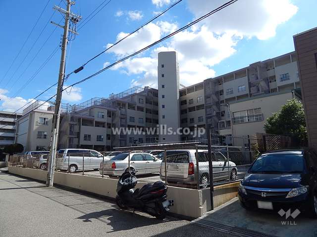 下の森住宅の外観（北西側から）