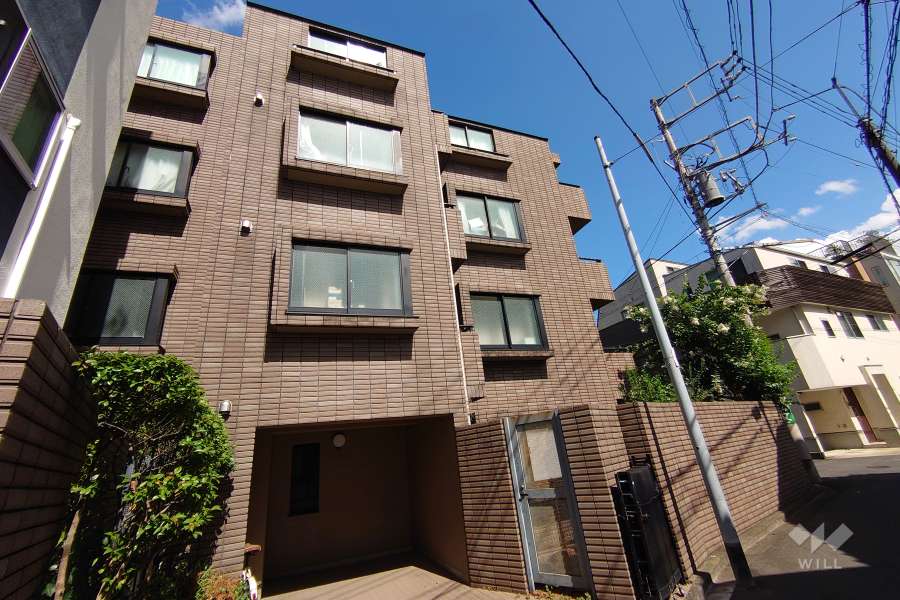 グランシャトレ参宮橋の外観（北西側から）