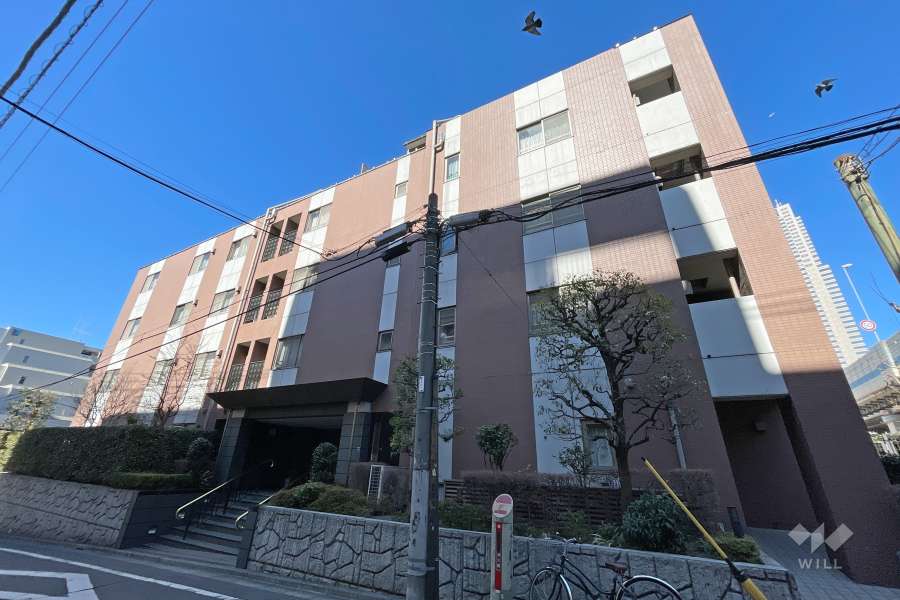 クレッセント参宮橋の外観（南東側から）