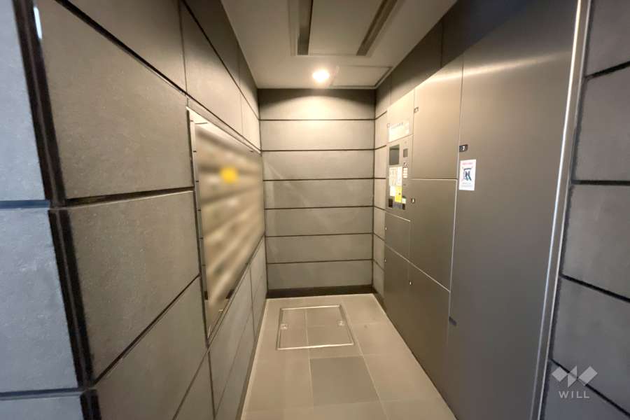 共用ポストと宅配ボックス