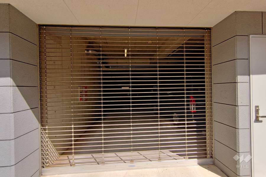 駐車場の出入り口