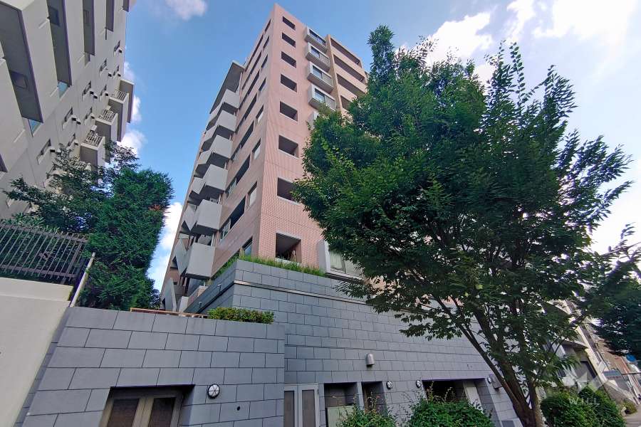 サンクタス代々木ヒルズの外観（北西側から）