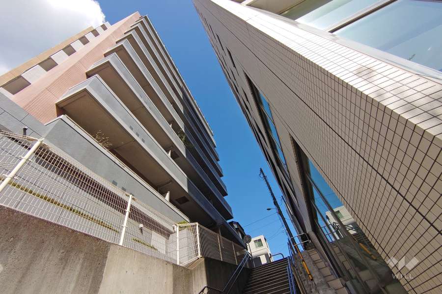 サンクタス代々木ヒルズの外観（南西側から）