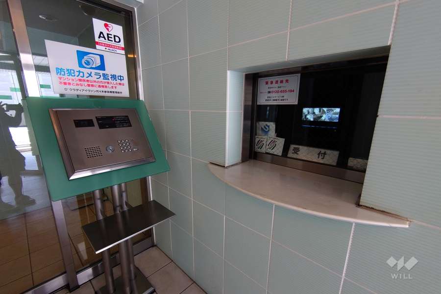 オートロックの操作盤