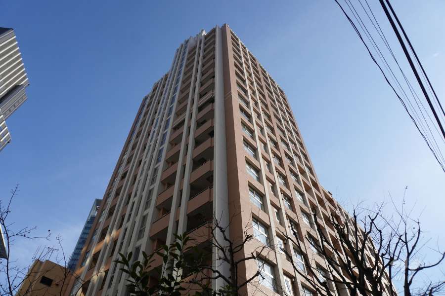 ファミール新宿グランスィートタワーの外観(北西側から）