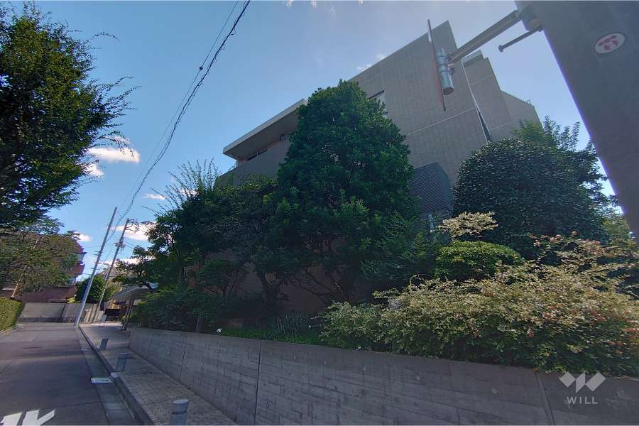 プラウド代々木初台の外観（北西側から）