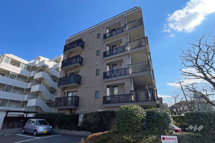 マンションの外観（北西側から）