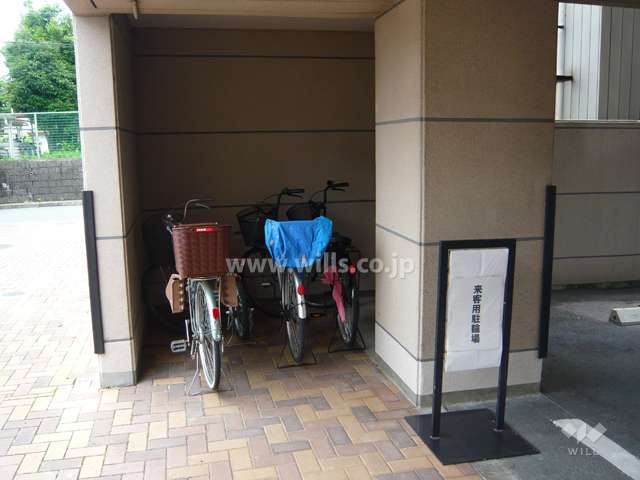 来客用駐輪場