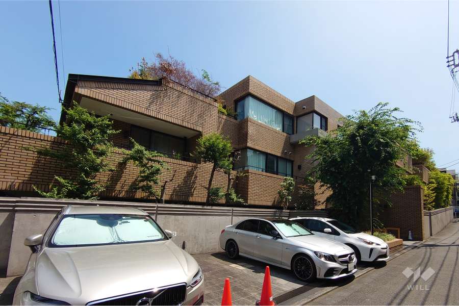 ベルテ参宮橋の外観（北西側から）