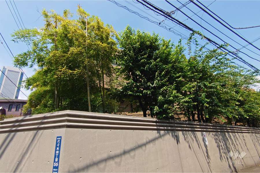 ベルテ参宮橋の外観（南西側から）