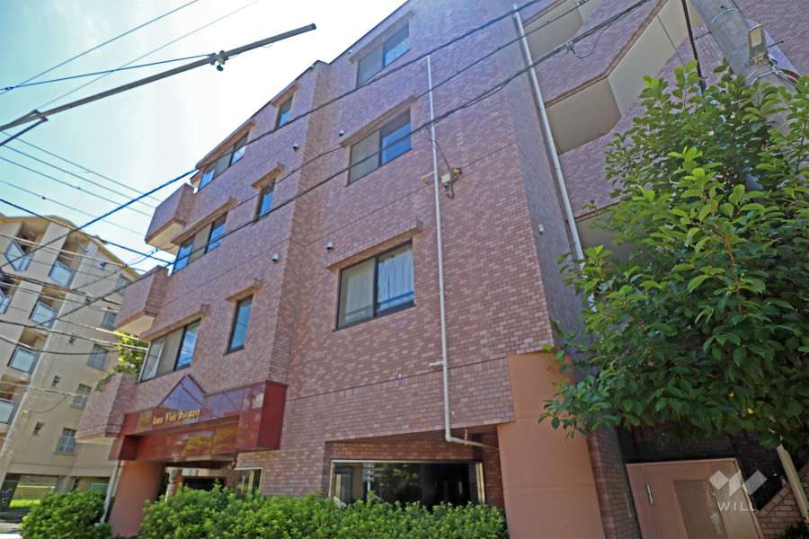 ライオンズヴィアーレ幡ヶ谷の外観（北東側から）