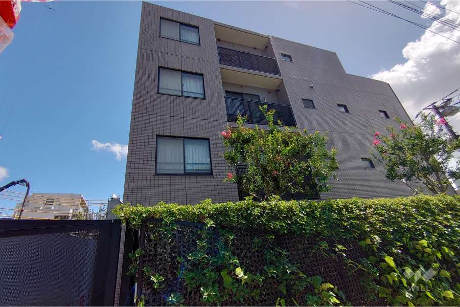 ライオンズヒルズ参宮橋の外観（北東側から）