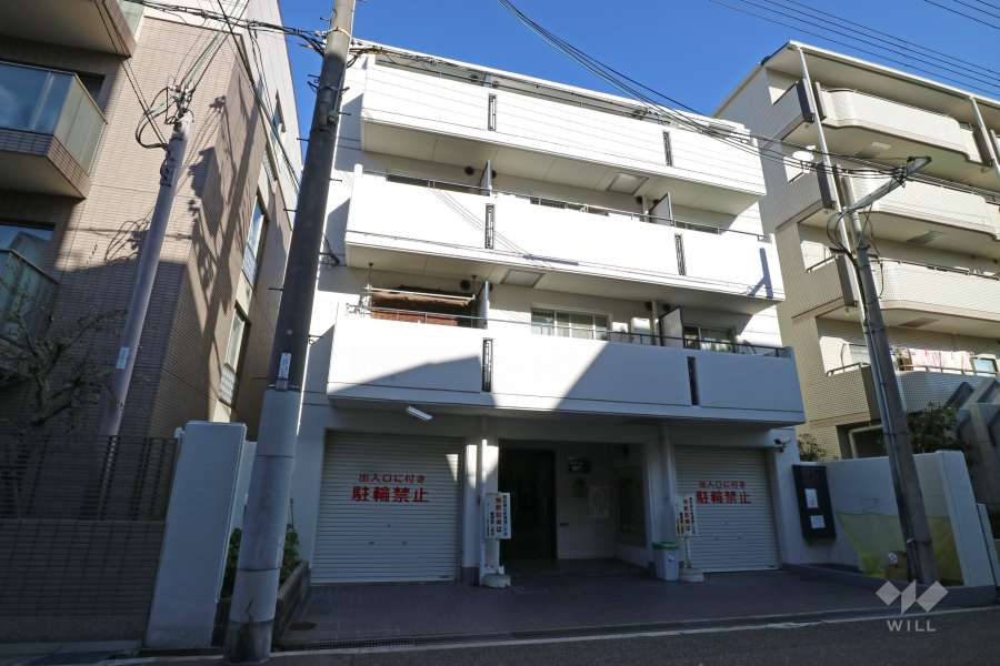 ダイドーメゾン塚口2の外観（南西側から）