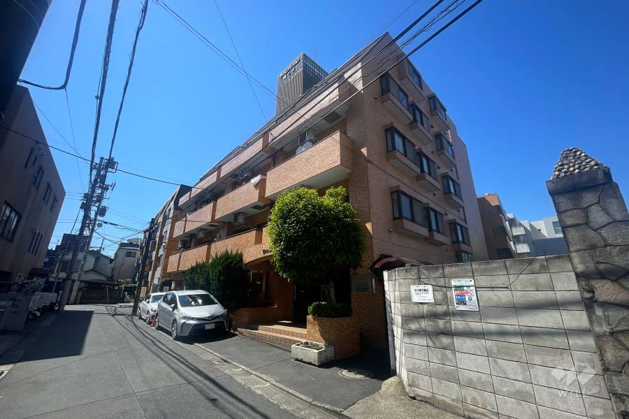 ライオンズマンション幡ヶ谷の外観（南東側から）