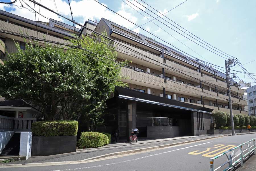 ロムルスコート幡ケ谷の外観（北東側から）_1