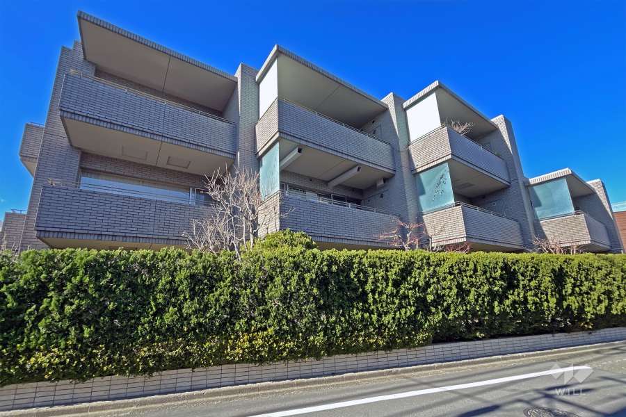 元代々木パークマンションの外観（南側から）