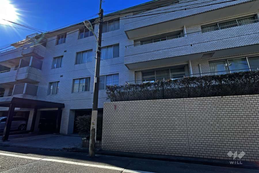 ハイツ元代々木50番の外観（南東側から）