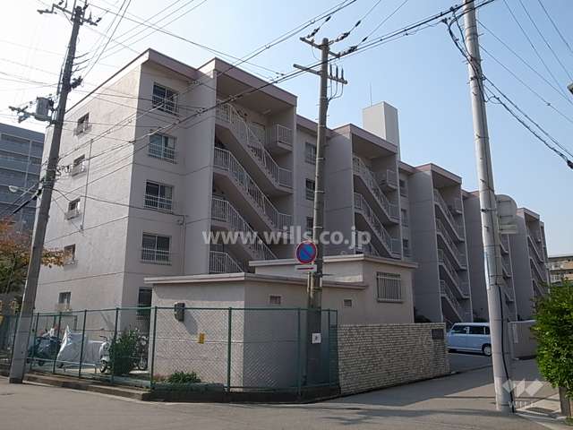 ヒガシ武庫川マンションの外観（北東側から）